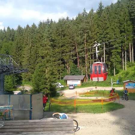 Apartmán FATRAPARK 1 U SOVIČKY štúdio, kuchynka, kúpeľňa,s balkónom grátis parkovanie v podzemnej garáži Ruzomberok